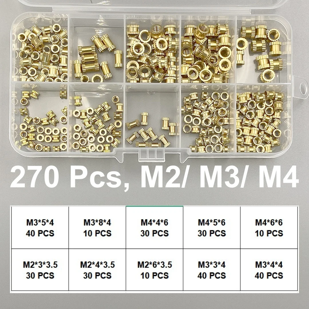 Variant: 270 Pcs M2 M3 M4