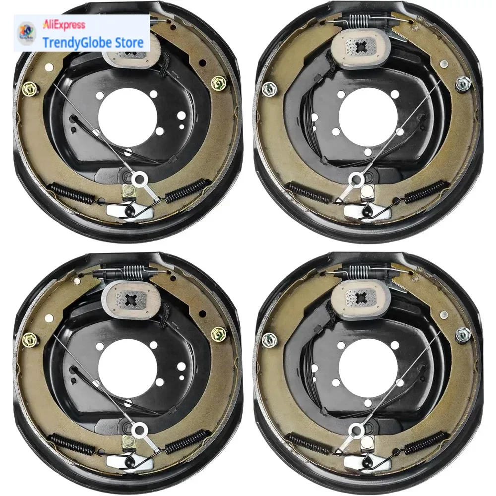 

Электрическая тормозная система с 12 болтами для оси 7000 фунтов, саморегулировка, крепление с 5 отверстиями, пара в комплекте