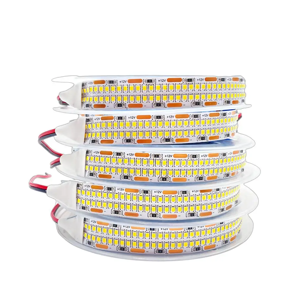 Luz de tira conduzida super brilhante, SMD 2025, 5m, branco, diodo de fita, 312LED, 624LED, IP20, não, impermeável, lâmpada, tiras, DC 12V