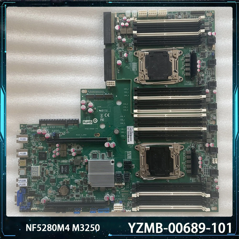 YZMB-00689-101 For Inspur NF5280M4 M3250 Two-way Server Motherboard