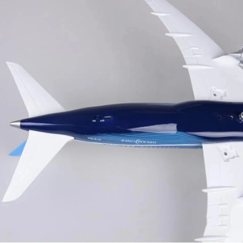 1:150 مقياس طائرة دييكاست الراتنج نموذج الطائرات B787 طيران نموذج طائرة جمع عرض الهدايا لعب الأطفال لعبة الطائرة #5