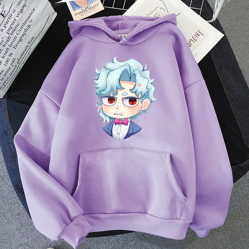 

Il Dottore Genshin Impact Hoodie Women Long Sleeve Kawaii Sweatshirts Kpop Clothes Game Hip Pop Streetwear Y2K Sudaderas Moletom