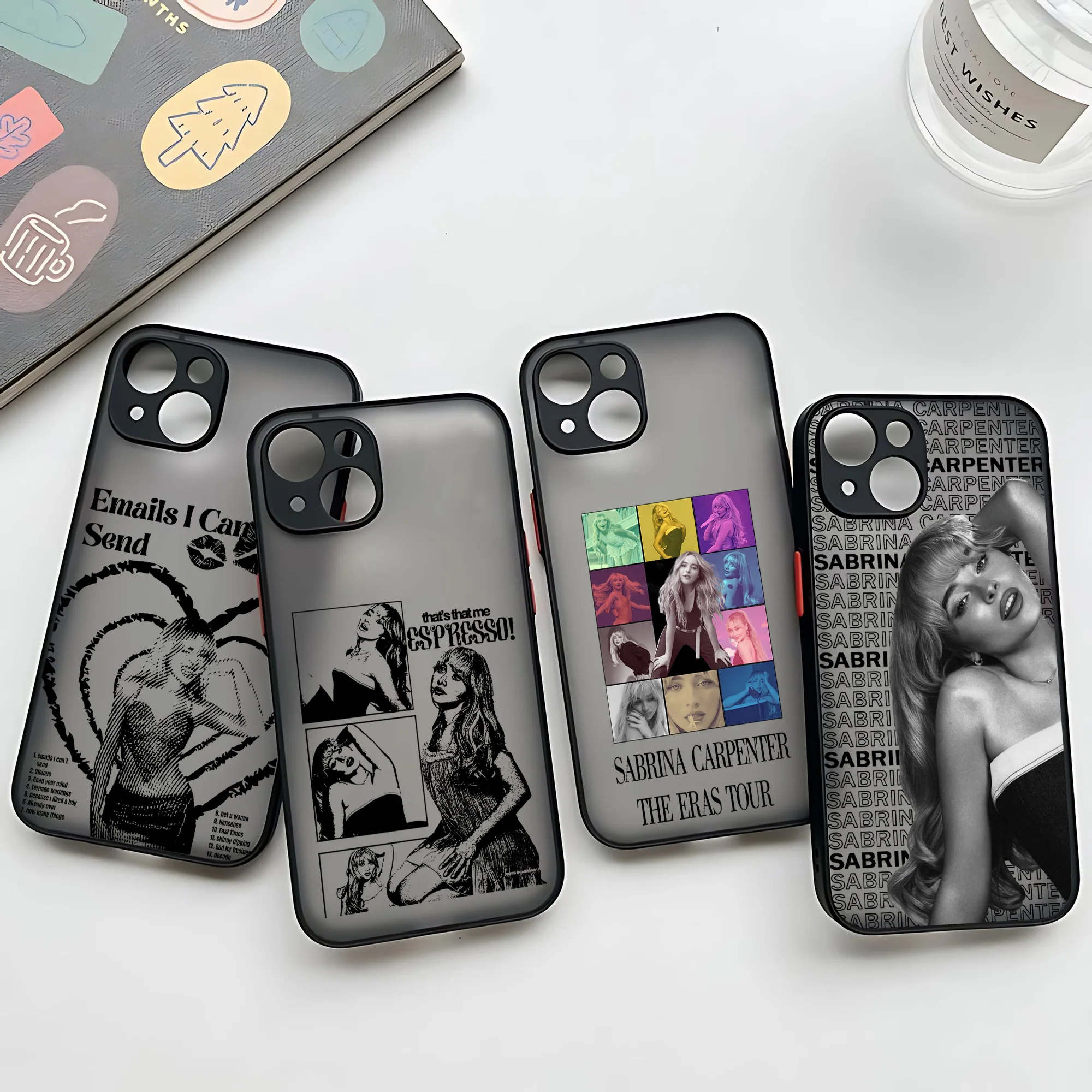 HOT Singer S-Sabrina C-Carpenter Phone Case For Xiaomi Redmi Note 14 13 12 12S 11 11S 10 10S 9T 8 7 Pro Plus 4G 5G Matte Clear