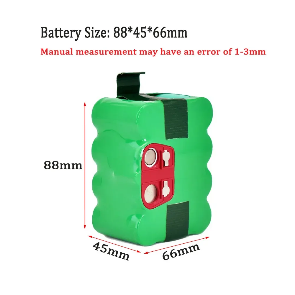 SC 14.4V 3800mAh/4800mAh/6800mAh Rechargeable Battery，for Robot Vacuum Cleaners, KV8, XR210, XR210A, XR210B,XR510B