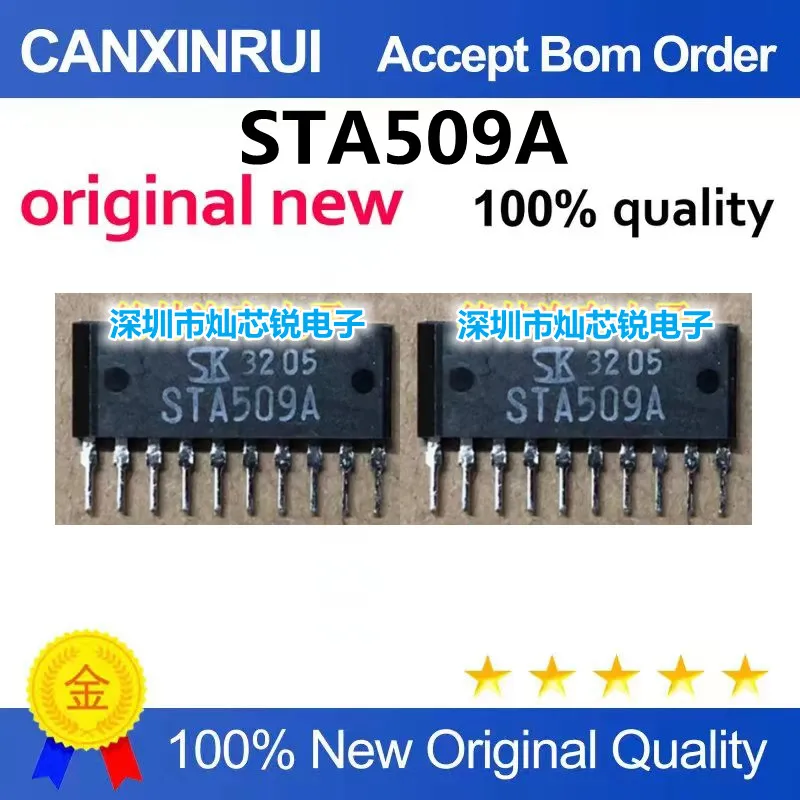 (5-100 piezas)STA509A, motor inactivo de velocidad automotriz, chip de placa de ordenador IC automotriz