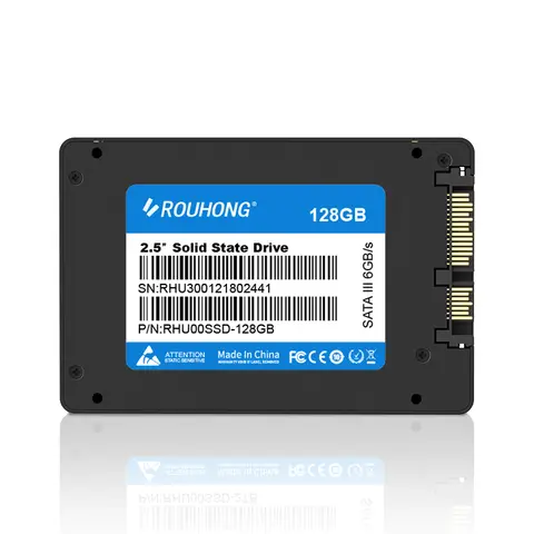 ROUHONG 노트북 데스크탑용 내장 솔리드 스테이트 드라이브, SATA3 SSD, 1TB, 128GB, 256GB, 120GB, 480GB, 512GB, HDD 2.5 하드 디스크 디스크, 240 GB