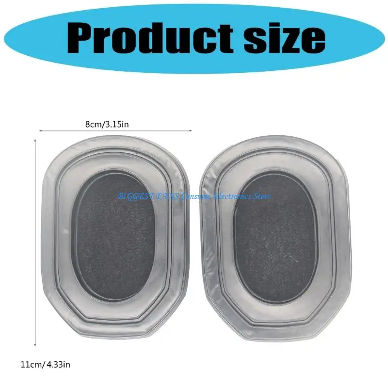 Counter Slip Slip Silicone Headphone Instâncias Global Compatibilidade Design ergonômico Desgaste estendido conforto não lavável