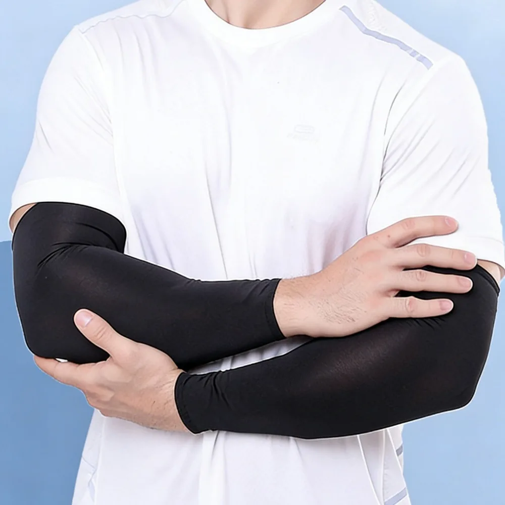 

Outdoor UV Arm Sleeves 1 Pair Breathable Sun Protection for Driving Hiking Fishing Sports