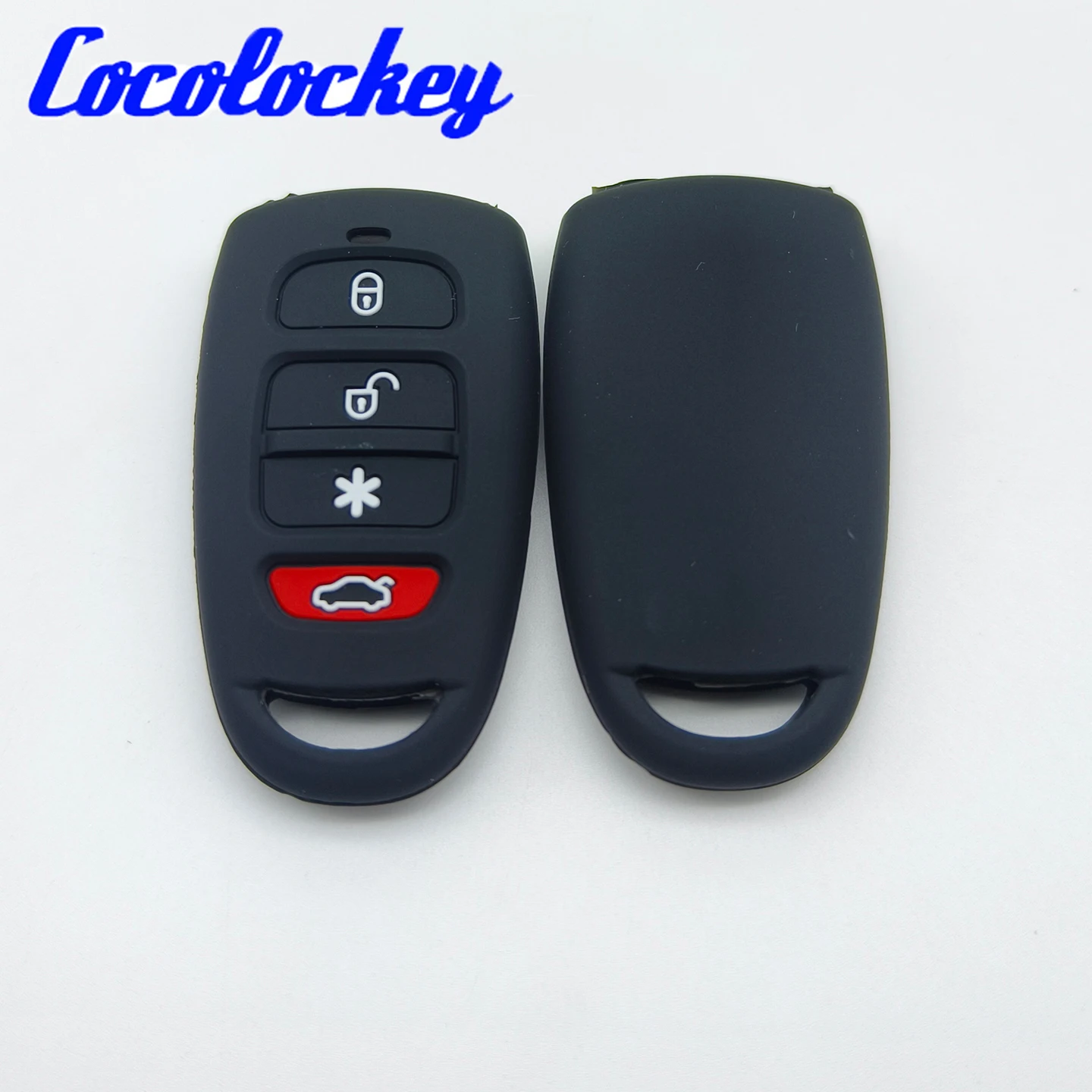 

Силиконовый чехол для ключей Cocolockey для Kia Magentis Carens Sonata Sorento Soul, для Hyundai Tucson Accent Santa Fe Avante, 2 шт./лот