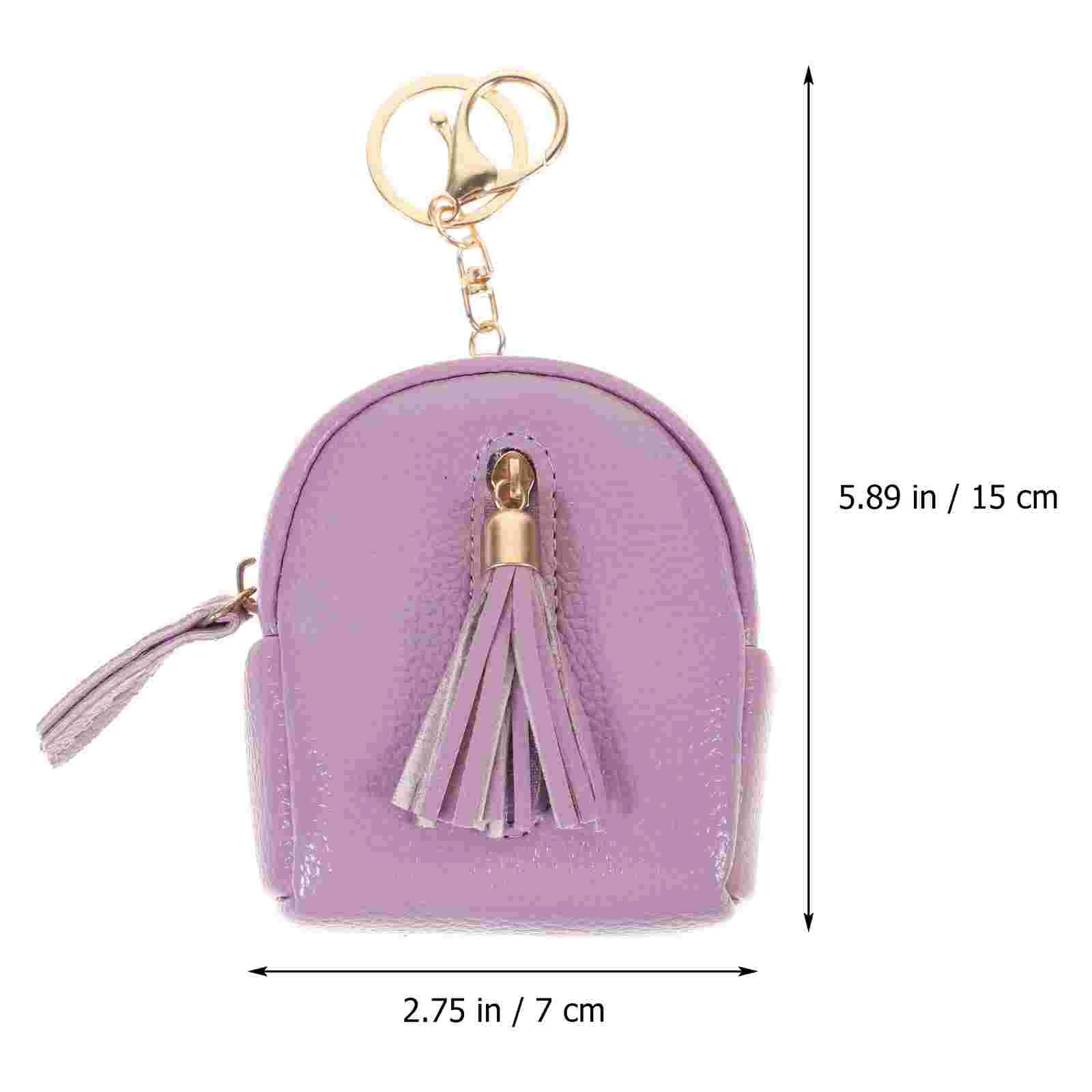 Sleutel Ritssluiting Mooie Mini Portemonnee Clutch Draagbare Fob Kleine Ketting Reizen Portemonnees Voor Vrouwen Trendy Handtassen