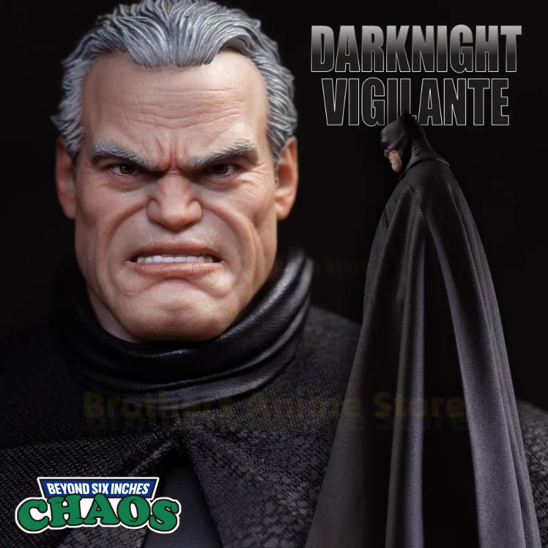 【Preventa】 CHAOS 1/12 Dark Night Police DARKNIGHT VIGILANTE Muñeca de acción Colección de juguetes Regalo