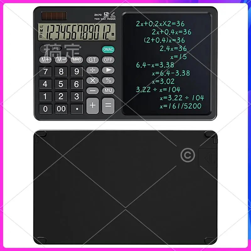AP-ZH70 Handwriting Tablet Desktop Calculator Financial Accounting Calculator Office Writing Draft Memo Handwriting Tablet Durab
