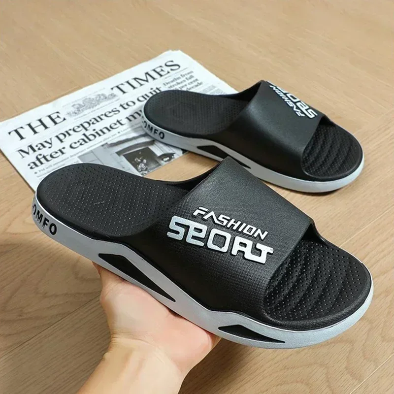 Non-skid Indoor And Home Sandals For Men Women Couple Shoes Slippers For Men Worn Externally Summer Trendy Flip Flops Bathroom