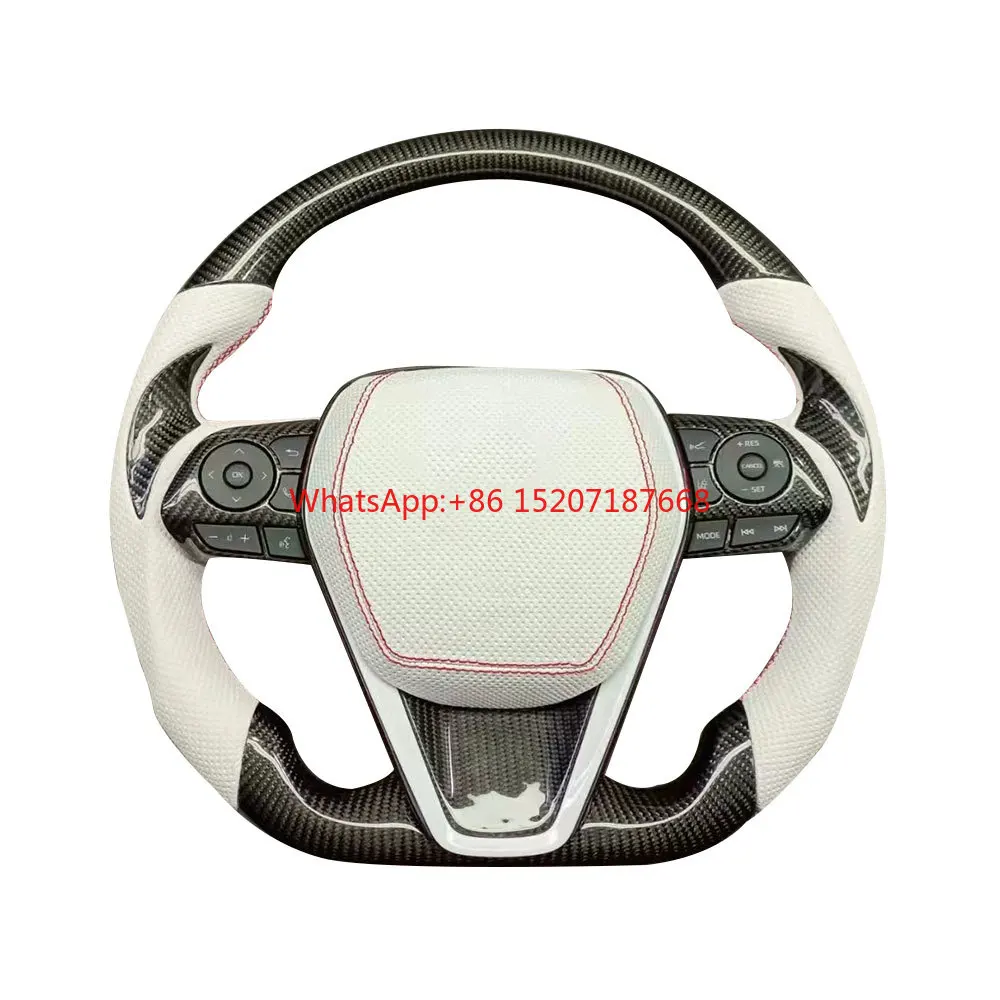 Steering Wheel Carbon Fit For 2006 2007 2008 2009 2010 2011 2012 2013 . Estima Highlander Camry Carbon Fiber Steering Wheel