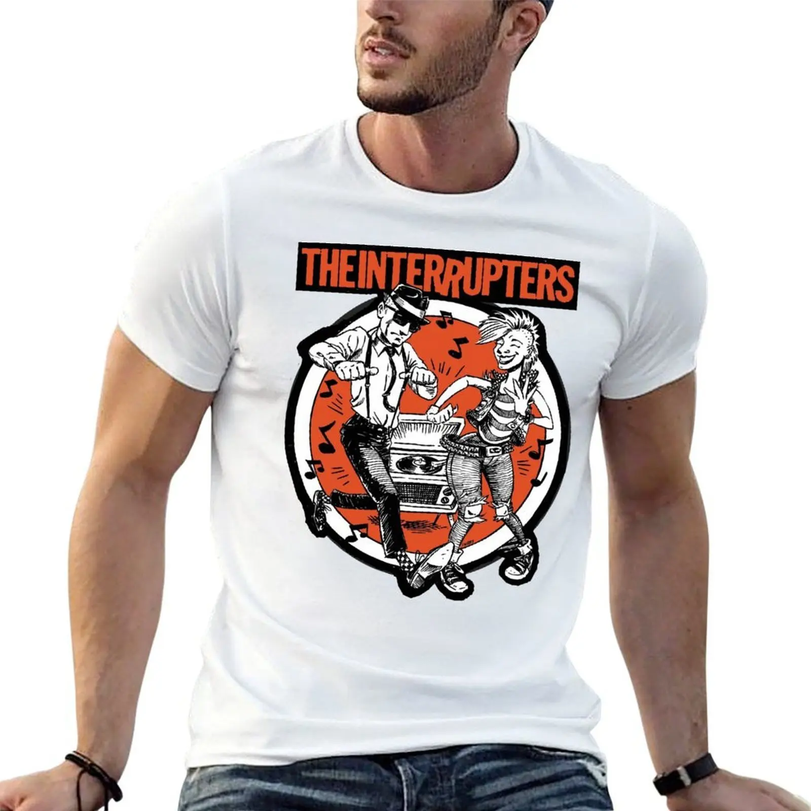 

man for shirts man for t T-Shirt t printed int3rupt3rs tees man graphic shirts tshirt the