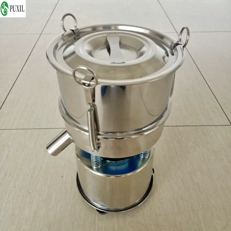 20cm vibrating screen, stainless steel powder vibrating screen, powder and liquid sieve