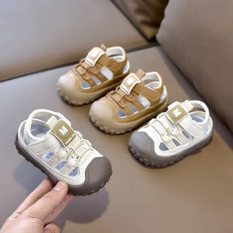 

Детские сандалии 2026: Новые летние прогулочные туфли для малышей, сандалии для девочек с мягкой подошвой, сетчатые сандалии, универсальная детская обувь