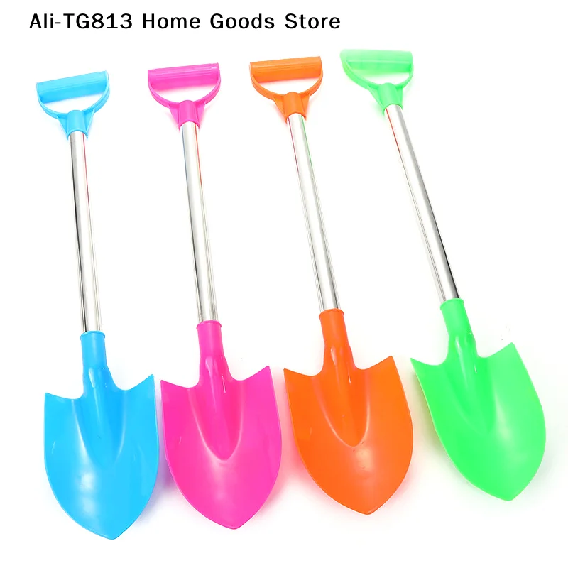 1x Beach Shovel Toy Kids Outdoor Digging Sand Shovel Play Sand Tool Summer Beach Playing Shovels Play House Toy Random Color New