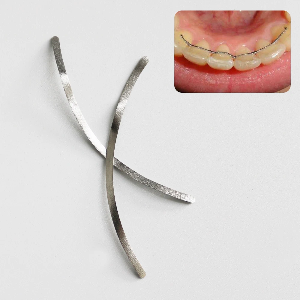 2 Stks/pak Orthodontische Mesh Roestvrijstalen Houder