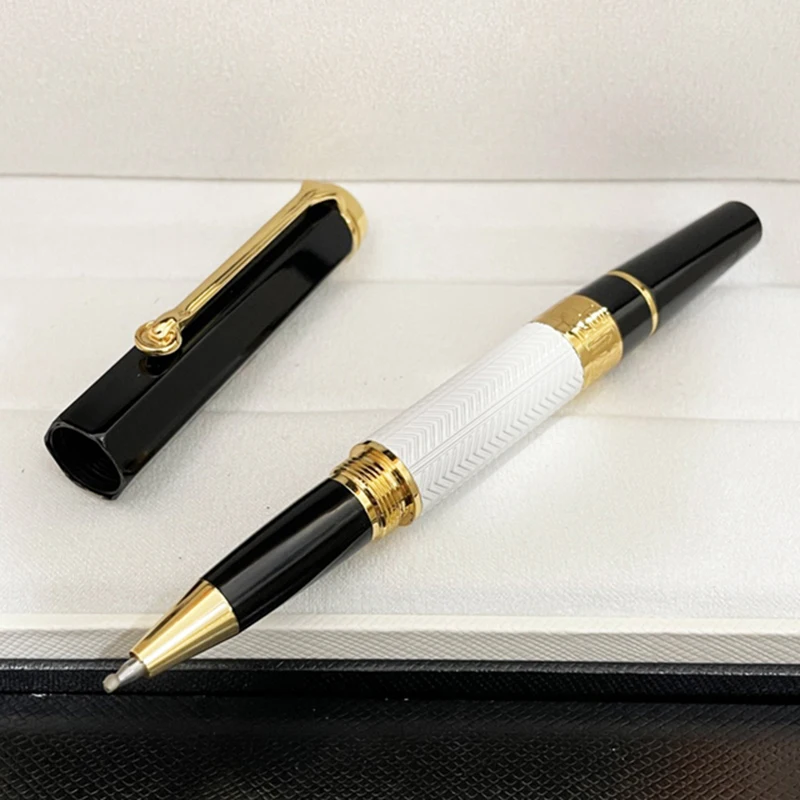 Lanlan Luxury Great Writer William Shakespeare MB Ballpoint Pen Limited Edition Office Metal Writing Smooth With Serial Number