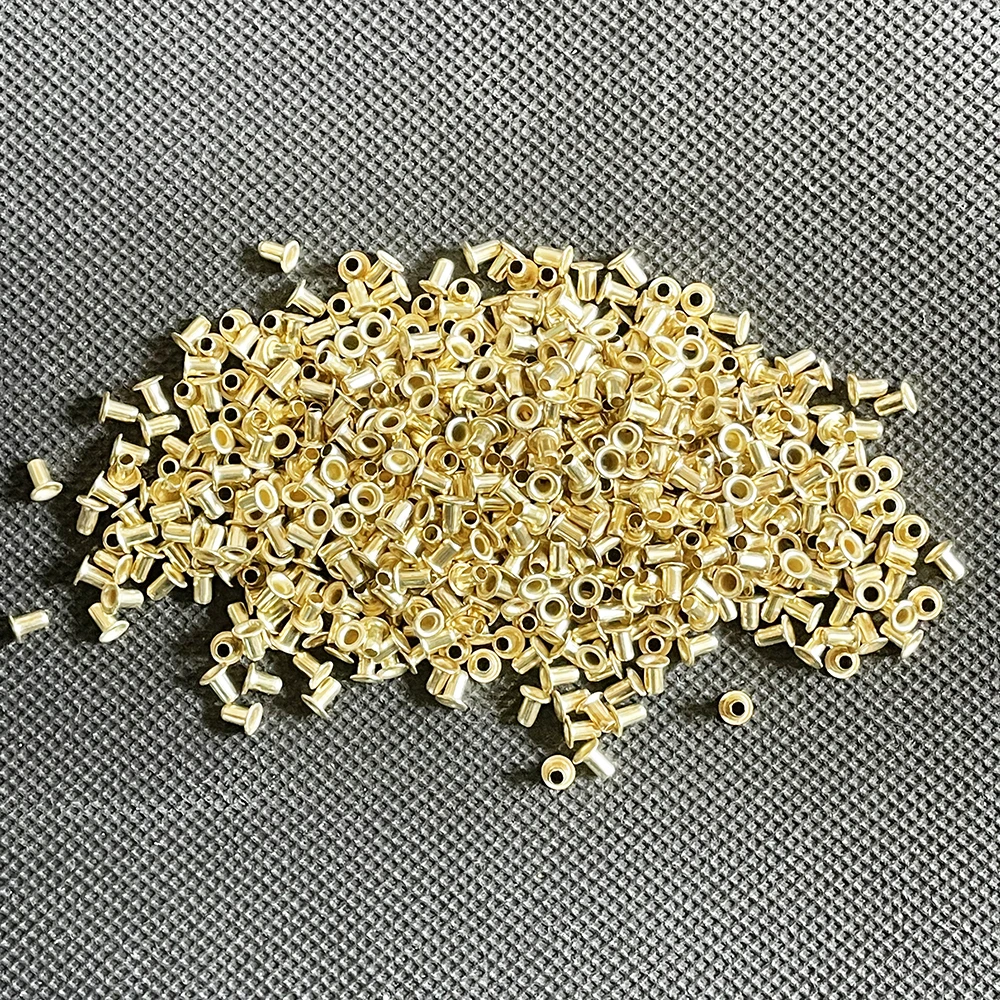 5500PCS/400G Copper-plated Surface Eyelet For Beehive Frame Install Keep Tension Stop Wire From Cutting End Bar Bee Beekeeping