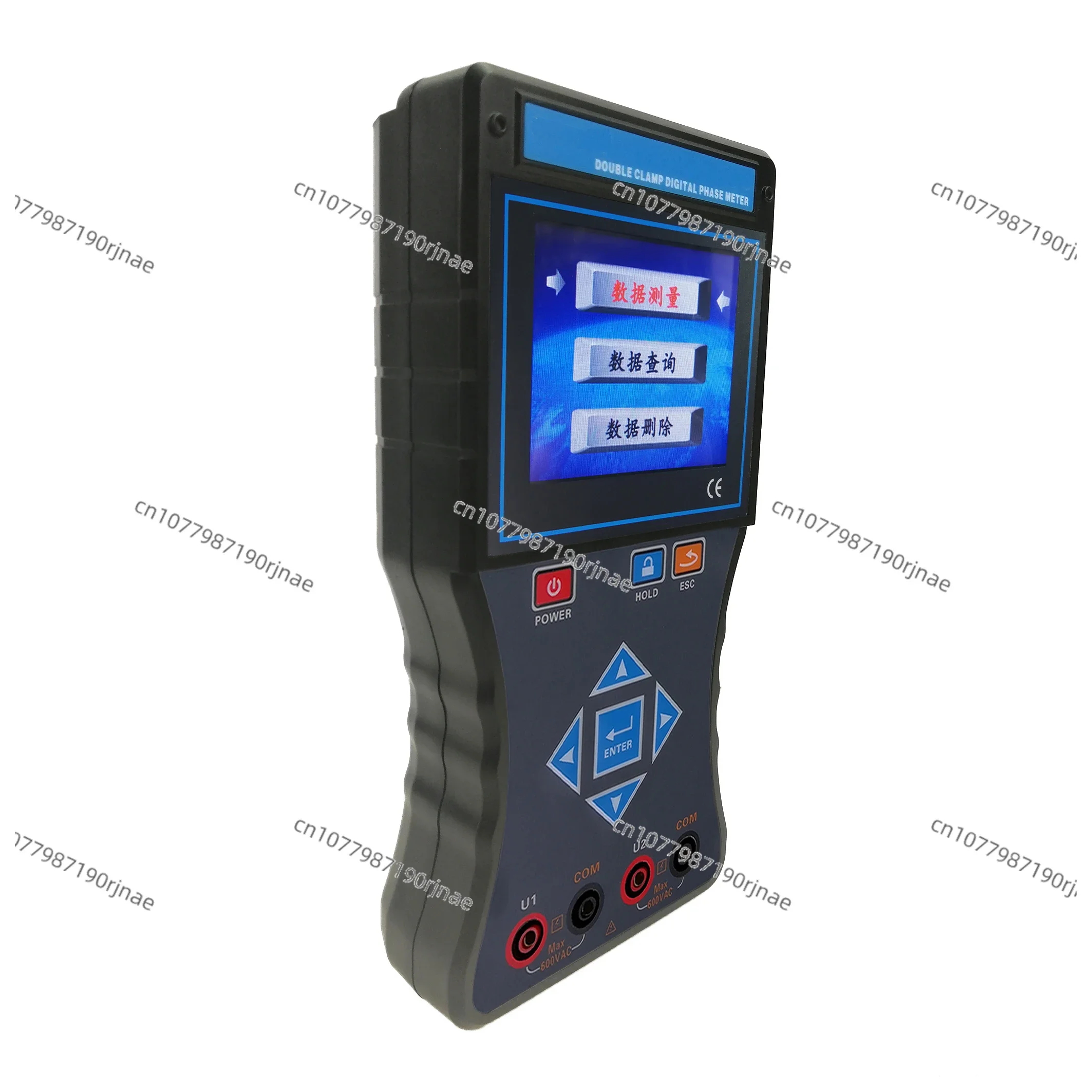 S220B Double Clamp Intelligent Phase Voltammeter Frequency/active Power/reactive Power/apparent Power/z Group