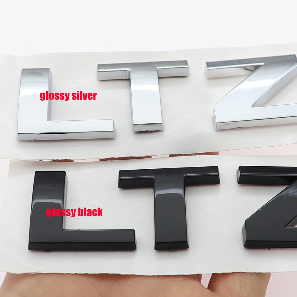 1 قطعة ثلاثية الأبعاد ABS 2500HD LTZ LT شعار سيارة الجانب ملصق الذيل الوفير شارة السيارات الخلفي الجذع شعار الشارات اكسسوارات التصميم XFL