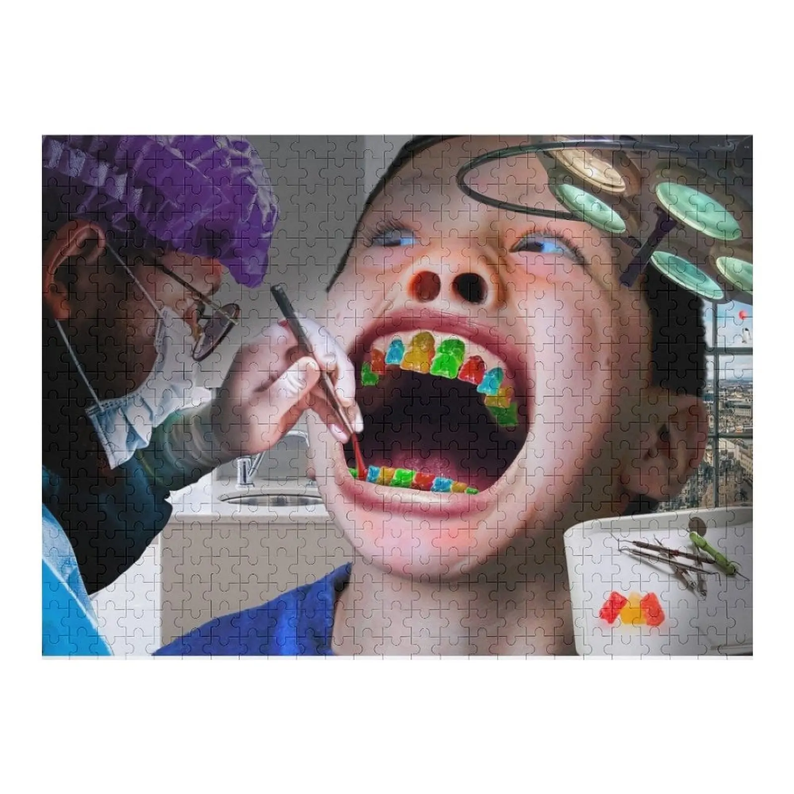 

Пазл Gummy Dentist Teeth Персонализированная детская игрушка Iq Puzzle