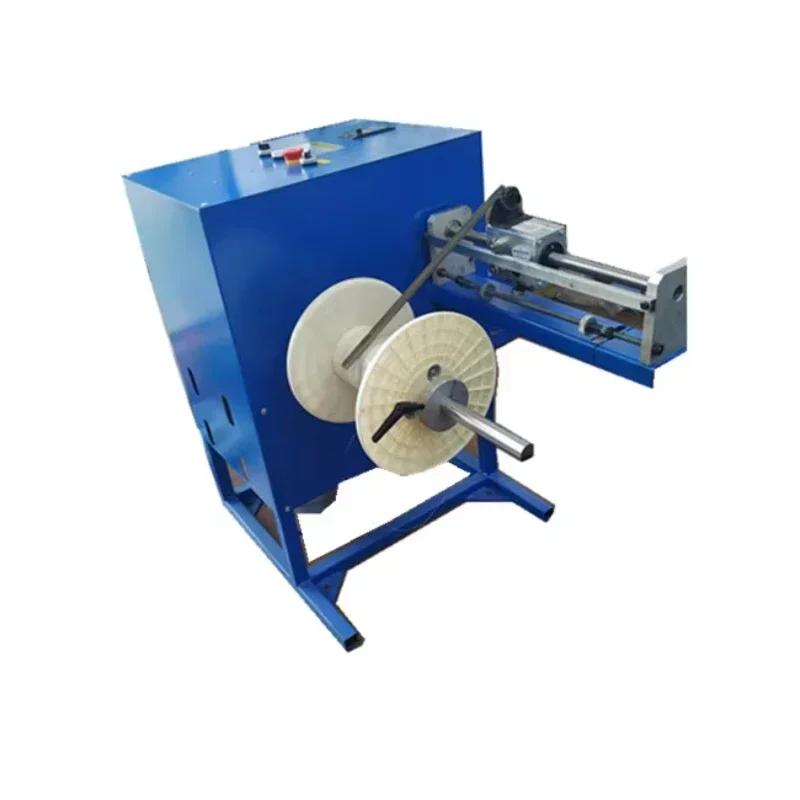 automatic steel wire rewinding machine TC300 coiler spool winding machine
