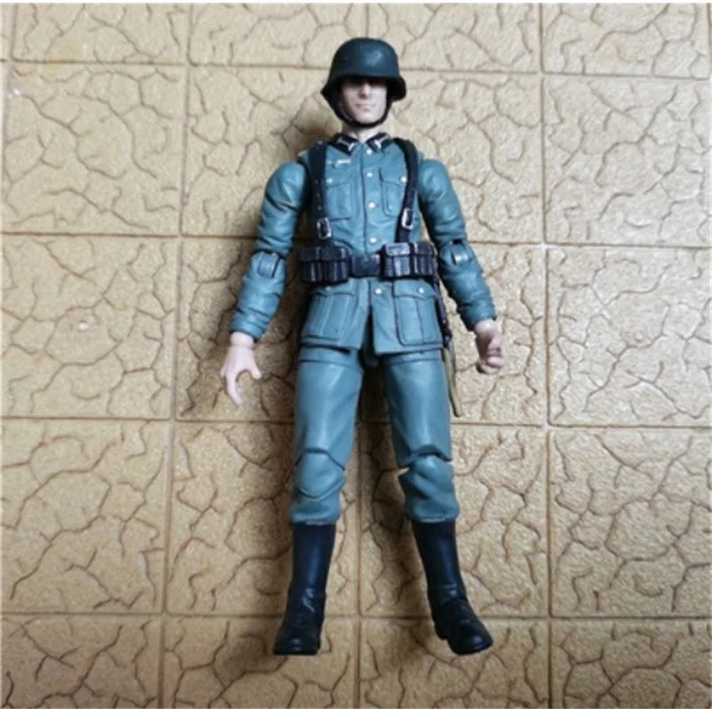 1/18th WWII Series National Defense German Forces Mountain Division Military Camouflage Soldiers 3.75 Action Figure Model