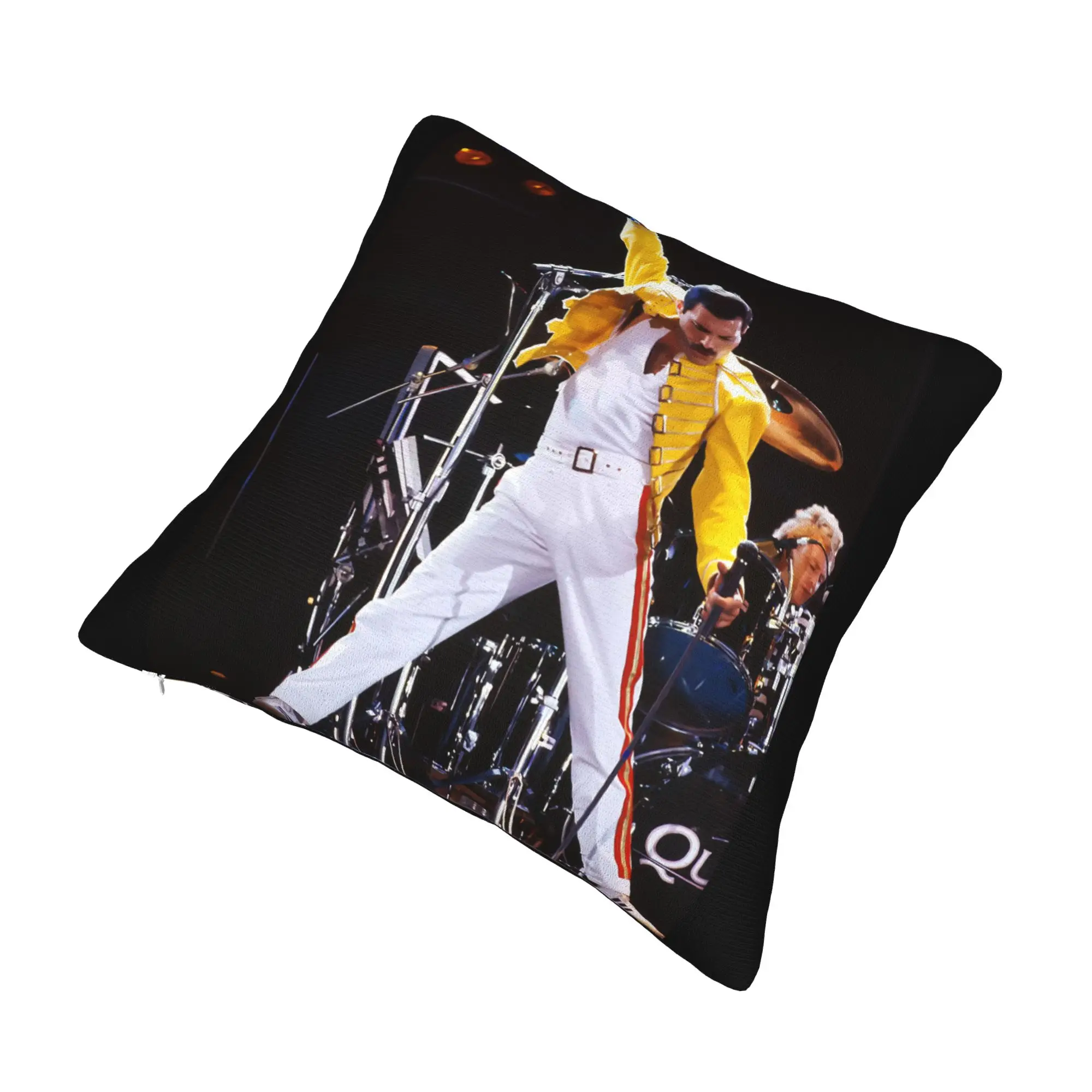 Freddie Mercury Throw Pillow Decorative  Luxury Cushion Cover Car Pillowcase