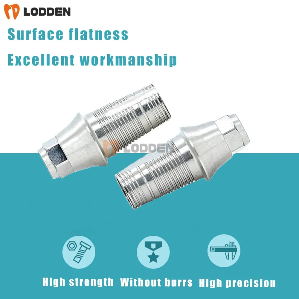 5 قطع من قاعدة الأسنان Ti السداسية لـ Osstem/Dentium/DIO/Megagen/NeoBiotech/Straumann/Nobel Biocar/Zimmer/Biomet3i مع مكتبة EXO 3 أشكال