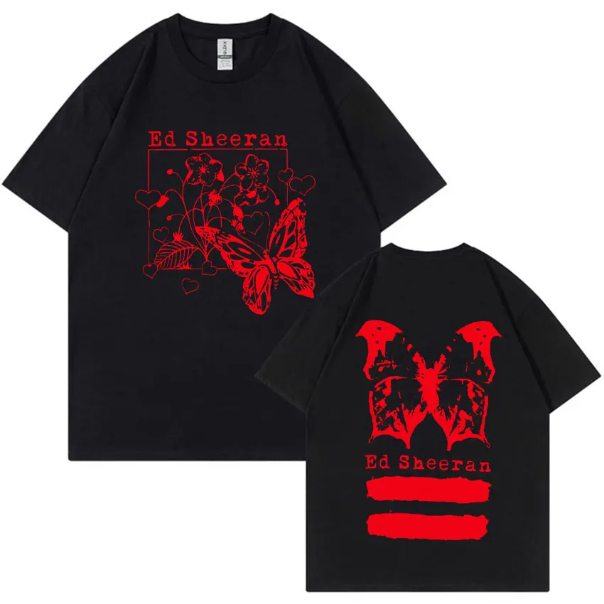 

Harajuku Высокое качество Ed Sheeran Merch The Mathematic Tour Эстетическая мужская футболка унисекс с круглым вырезом Лидер продаж топы с короткими рукавами уличная одежда