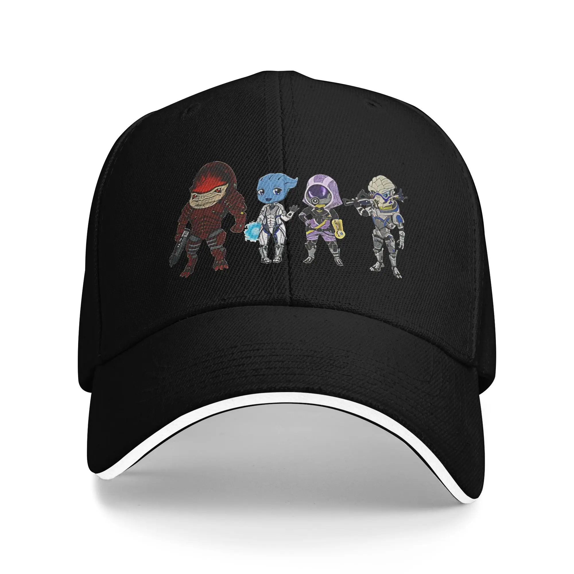 Adult Effect Mass Game Sandwich Hat  , Fashion Baseball Caps Polyester  Sun Hats Adjustable Sports Cap Spring