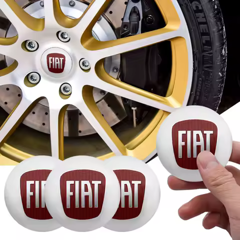4pcs 56mm Car Wheel Center Hub Cap Badge Emblem Decal Wheel Sticker For Fiat 500L 500X Aegea Tipo Sedici Centoventi Fiorino Qubo