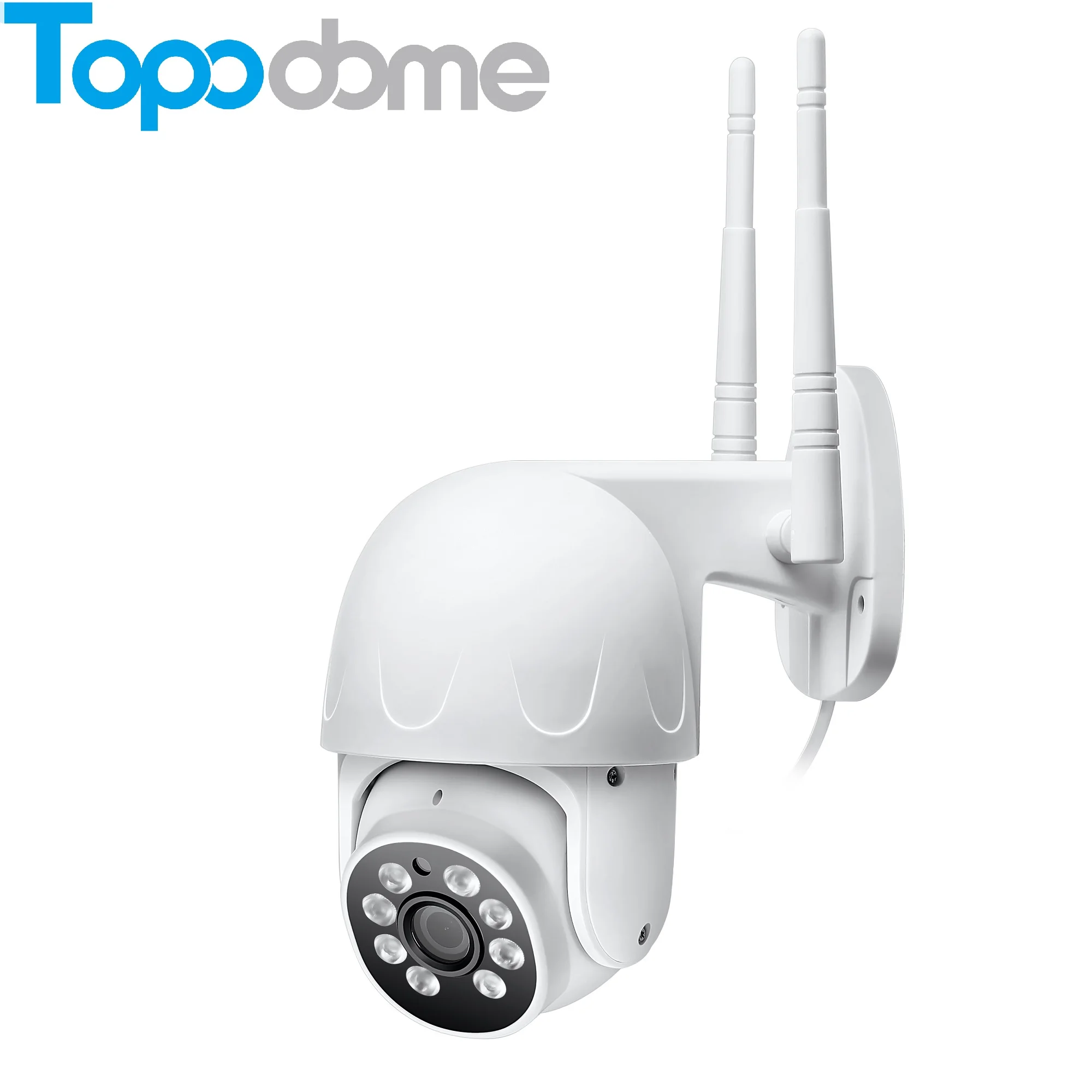 

Topodome 2MP/4MP CamHi Wireless WiFi TF Card Humanoid Tracking Voice Intercom Full Color Night Vision Outdoor Pan Tilt IP Camera