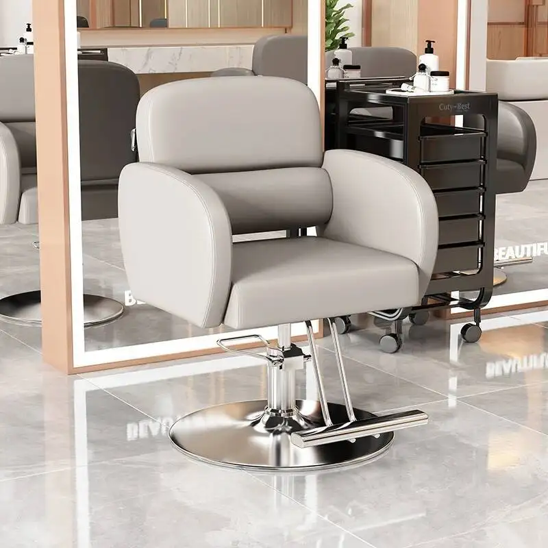 كرسي حلاق للتجميل باديكير ألعاب الوشم كرسي حلاق احترافي لتصفيف الشعر لصالونات الأظافر أثاث الصالونات Sillas