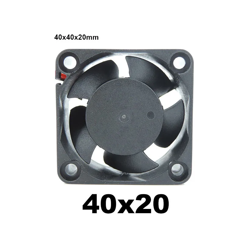 4010 12025 8010 30 mm DC 5 V 12 V 24 V Lüfter bürstenloser Motorgehäuse leise 40 mm 50 mm 60 mm 70 mm 80 mm 90 mm 120 mm für 3D-Druck 2PIN