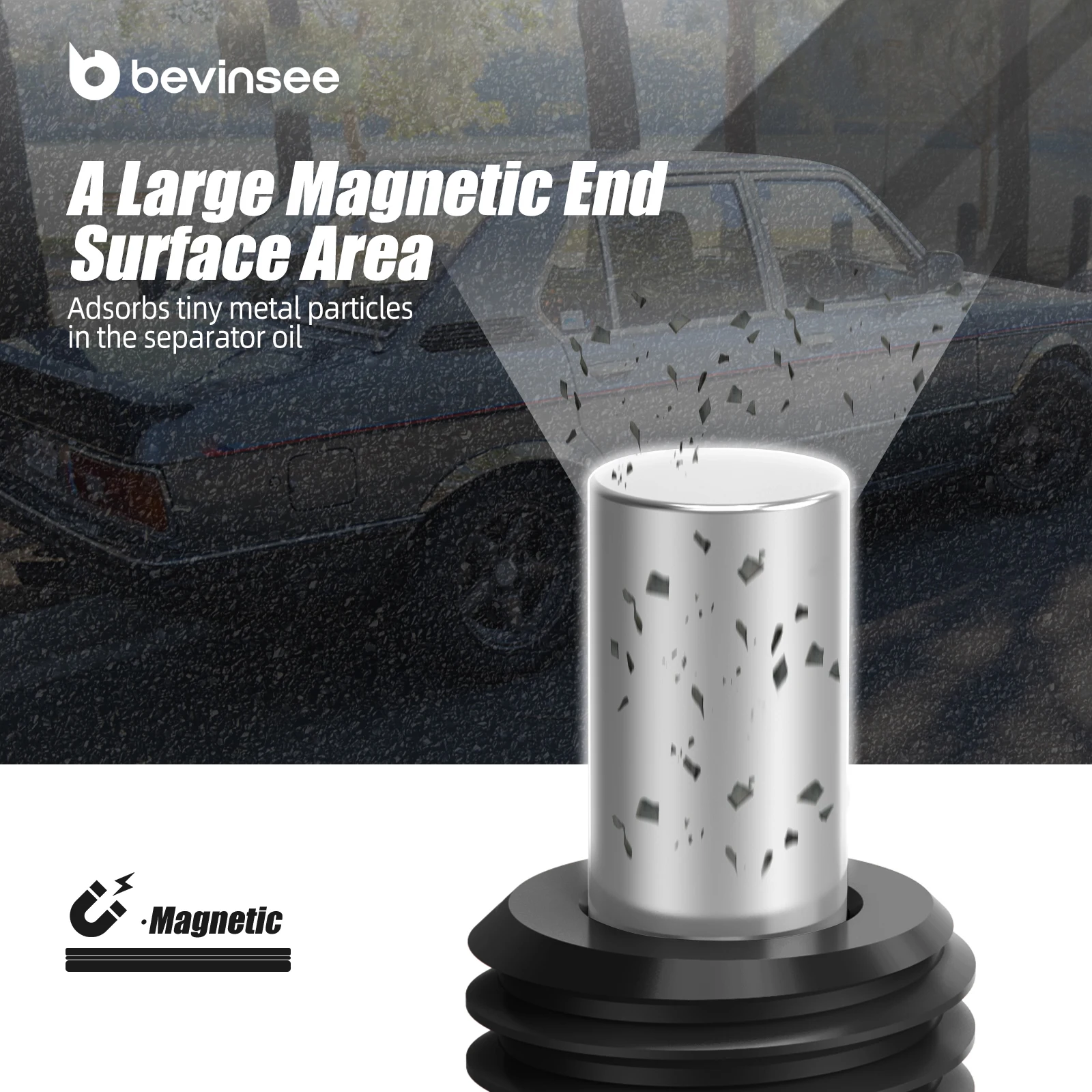 M12x1.5 Magnetic Oil Sump Drain Plug for BMW E46 E90 E39 E36 E60 E34 E92 E93 E30 E24 F10 F30 F36 Z3 Z4 X3 E83 X5 E70, for MINI