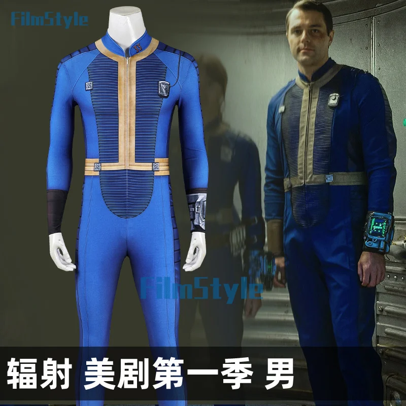 Fallouting Season 1 Cosplay Costume Blue Jumpsuit Prop Accessories To Choose For Game Party Custom Made