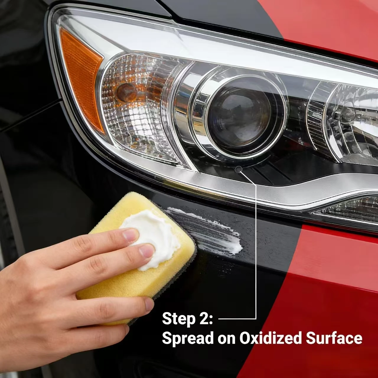 30G Carbulite Headlight Repair Spray for BMW Toyota – Long-Lasting Luster, Make Headlights Clear Again, Anti-Yellowing Auto Lamp
