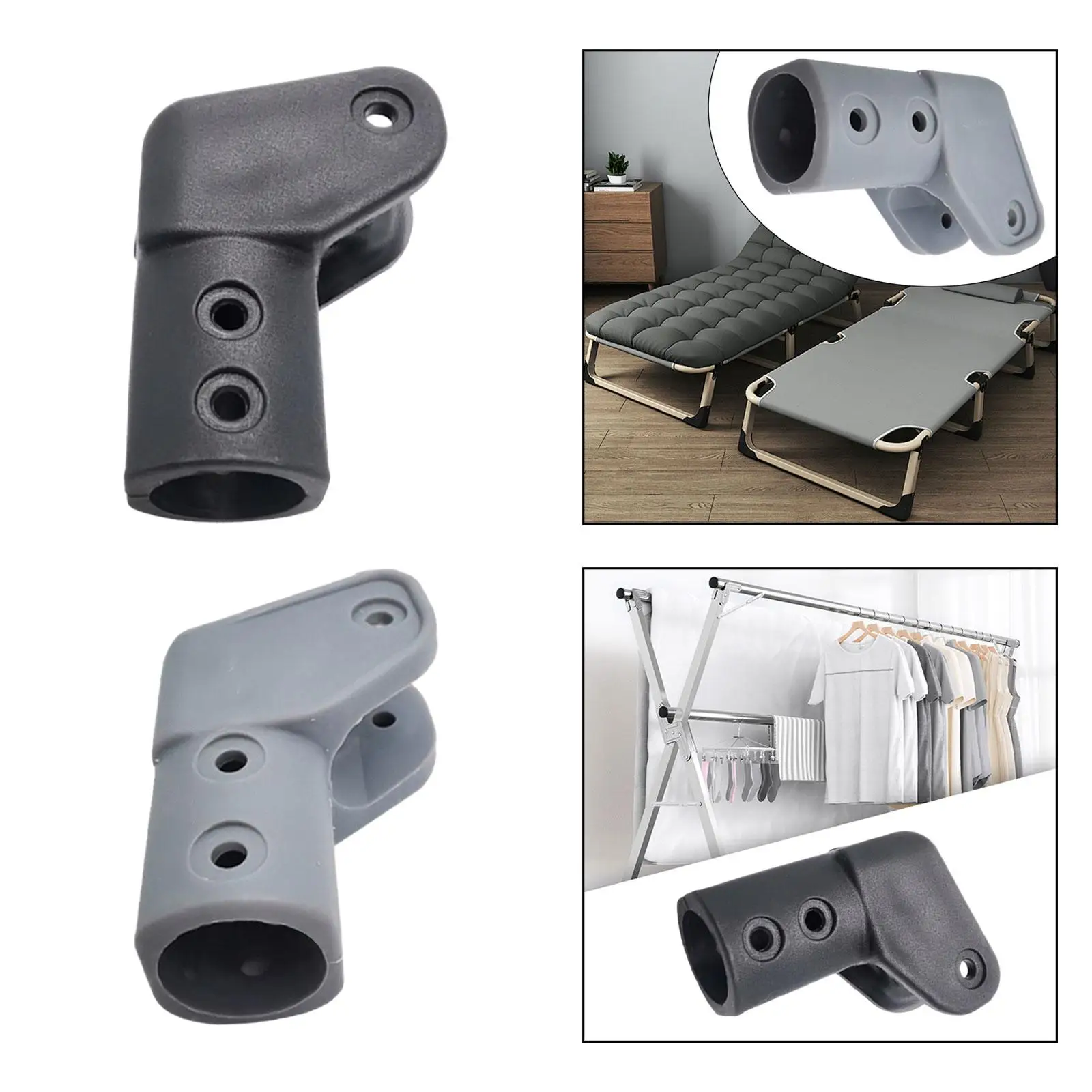 Chair Leg Protectors Adjustable Folding Bed Connector for Diagonal Furniture Leg Protection Cover Chair Leg Protectors Adjustable Folding Bed Connector for Diagonal Furniture Leg Protection Cover