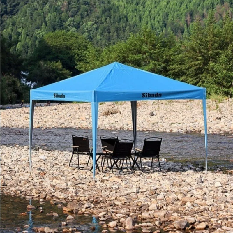 

Складные навесы для кемпинга на открытом воздухе, большой непромокаемый телескопический навес от солнца, портативный навес для пикника, снаряжение для кемпинга