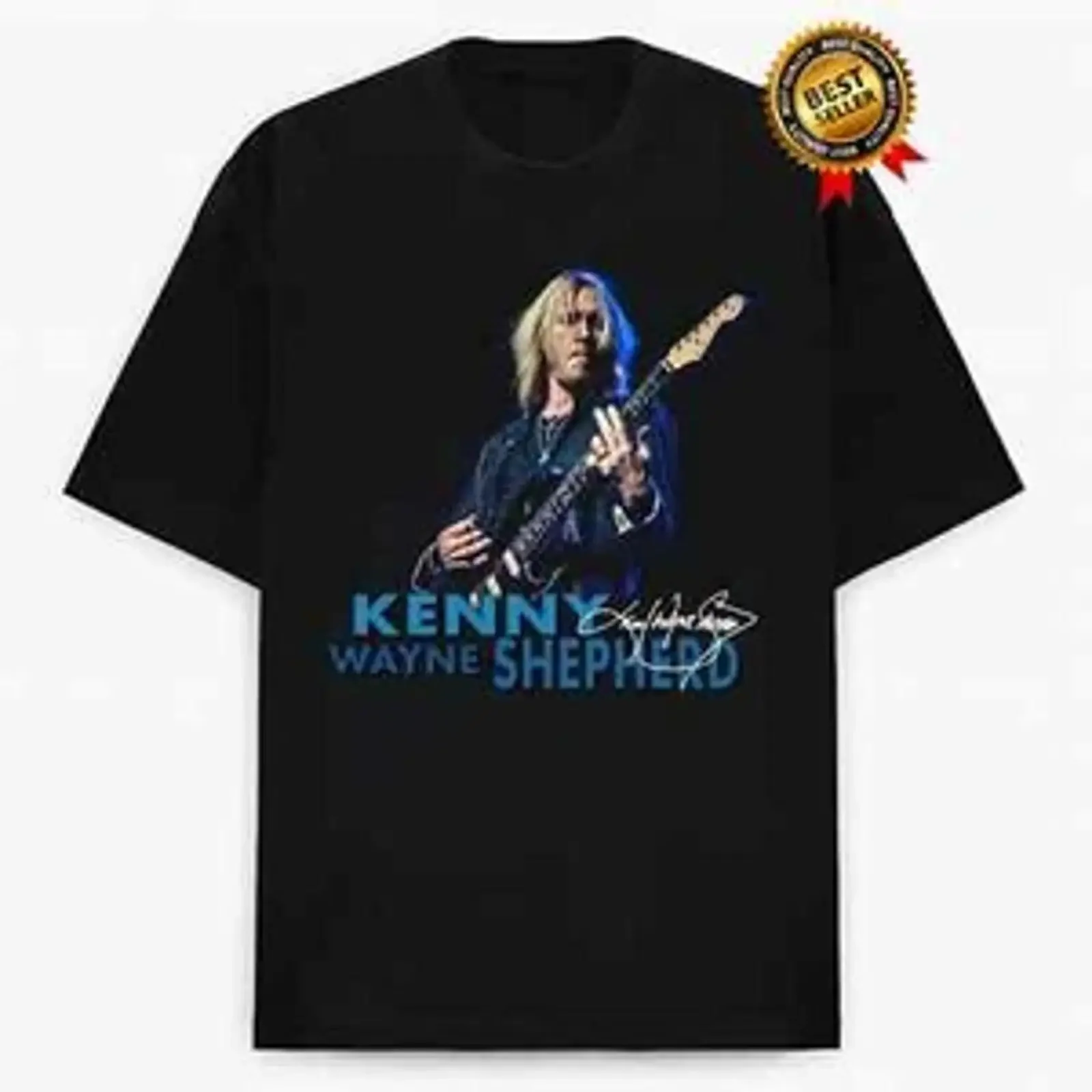 New Kenny Wayne Shepherd Tour For Fans All Size T Shirt vintage Washed Breathable streetwear fashion homme Stylish graphic