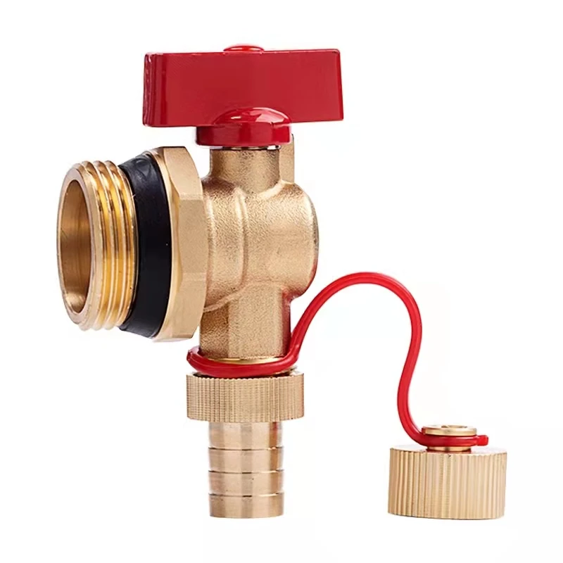 Heating water valve water release artifact all-copper household drainage and sewage heating water divider large flow floor heati