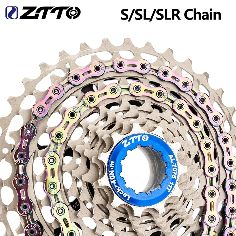 ZTTO 12 Speed Chain Rainbow Power Lock High Quality 126 Links For K7 System Rainbow 12V Chain With Missing Link Magic Connecter - view 3