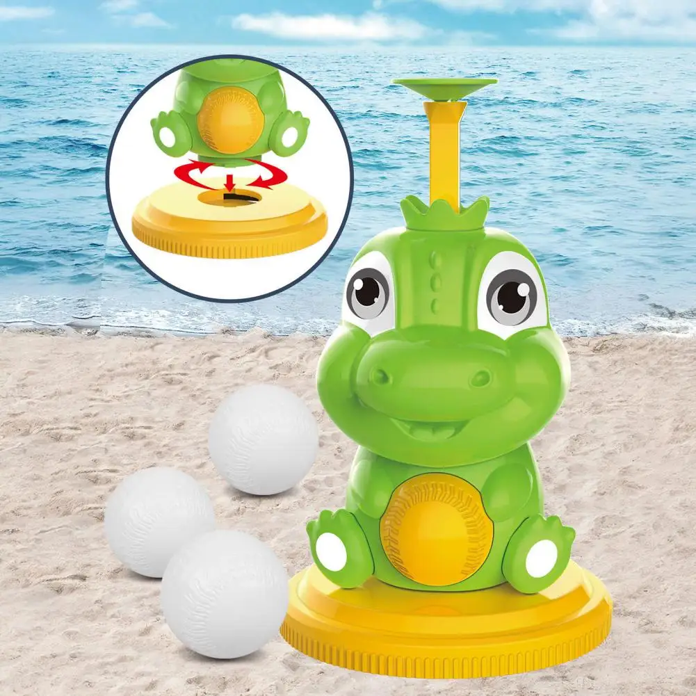 Regulowana automatyczna maszyna do rzucania baseballu zestawy zabawek dla dzieci zabawki na zewnątrz prezent dzieci piłka baseballowa zabawki gry dla 3 + lat