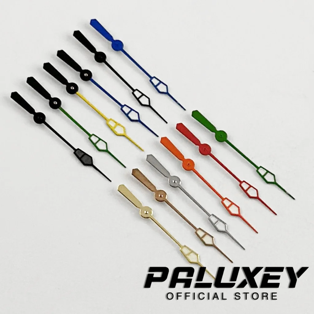NH35 12.5mm Watches Needles Silver Gold Black Red Orange Green Blue Hands Suitable for NH35 NH36 NH38 NH39 NH70 NH72 Movement