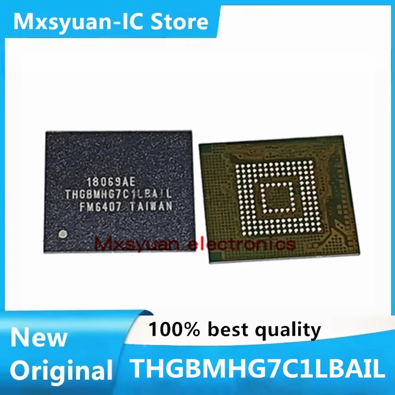 2PCS~20PCS/LOT Original THGBMHG7C1LBAIL THGBMHG7C1LBA1L BGA 100% New and Genuine