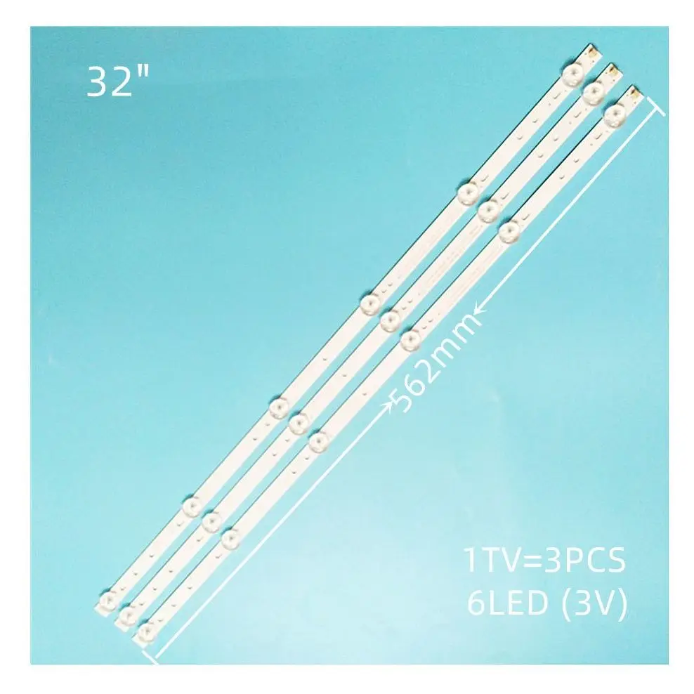 

LED backlight for TV ROLSEN RL-32D1309 LED backlight strip line SVJ320AK3 SVJ320AL1 SVJ320AG2